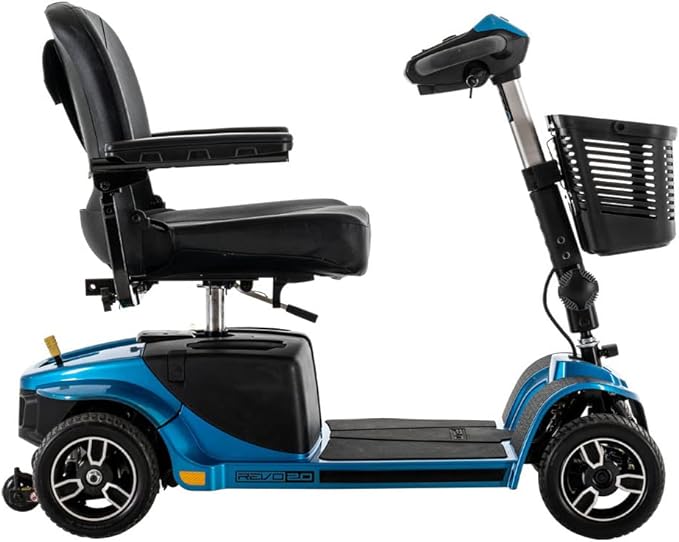 Pride Mobility Scooter 4 Wheel Revo Blue S67