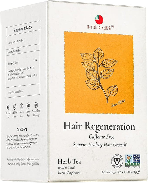 Health King Hair Regeneration Herb Tea Bags 20