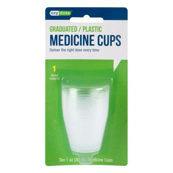 Ezy Dose Medicine Cups Disposable 1Oz