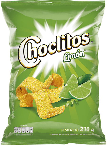 Choclitos Limon 210Gr