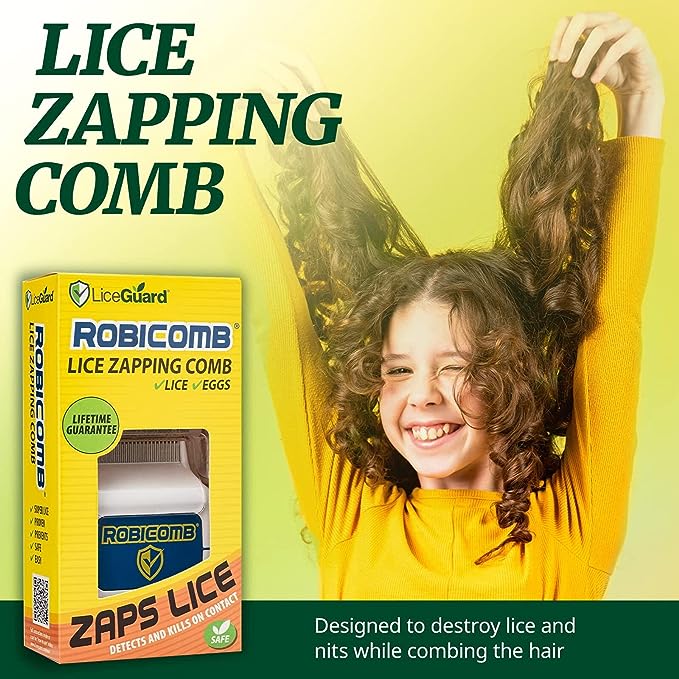 LiceGuard RobiComb Electronic Lice Zapping Comb