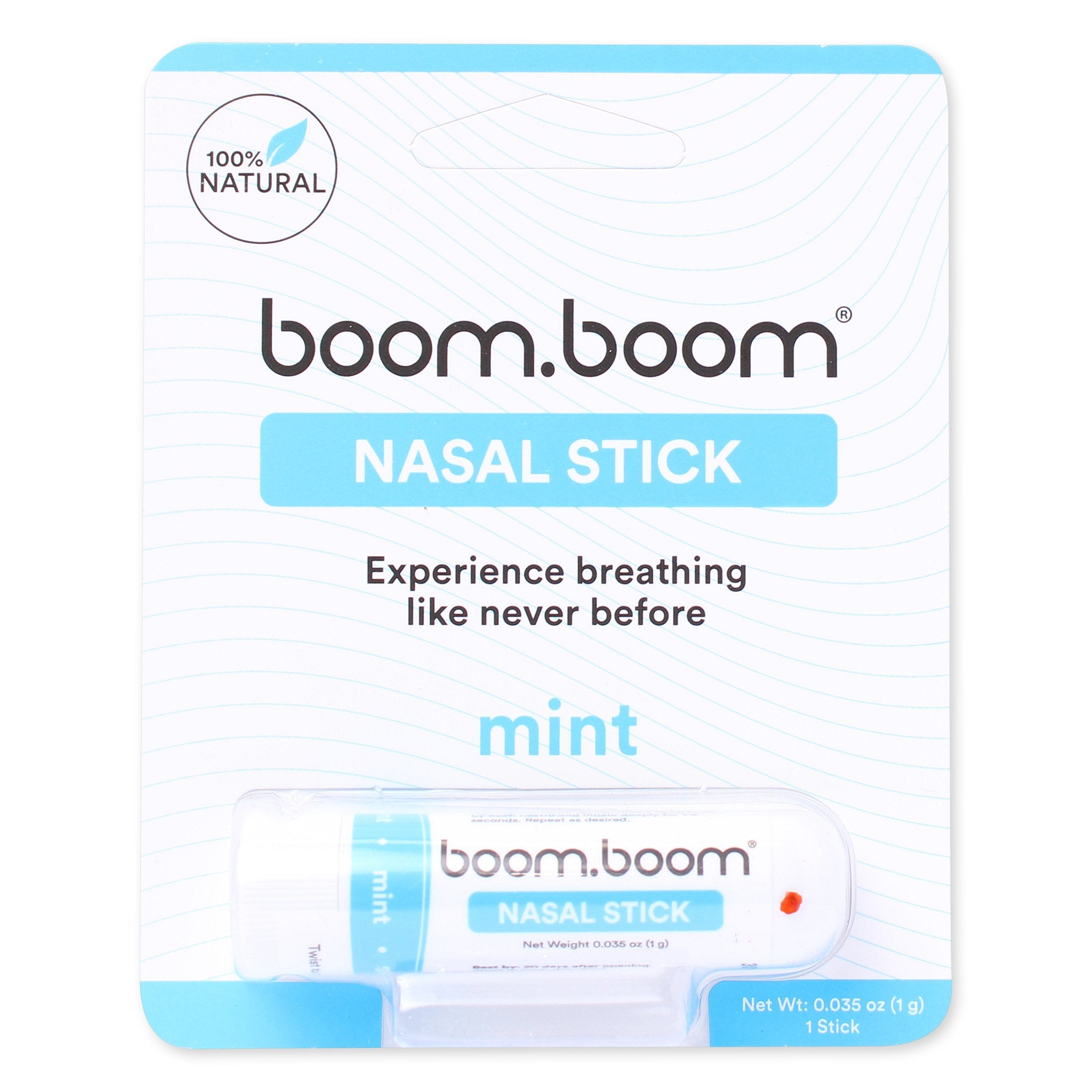 BoomBoom Naturals Nasal Stick Mint 0.035oz - Locatel Health & Wellness ...