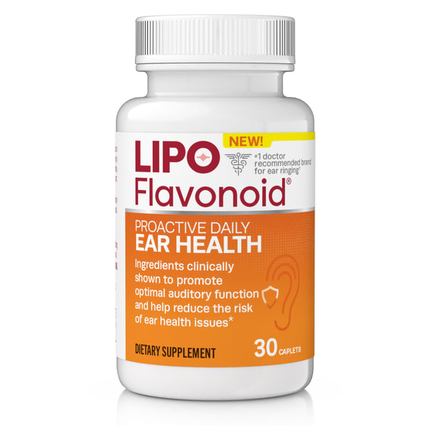 Lipo Flavonoid Proactive Daily Ear Health Caplets 30ct