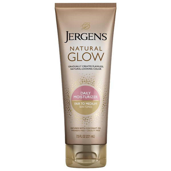 Jergens Natural Glow Fair To Medium Skin Tone 7.5Oz