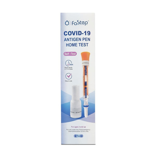 Fastep Covid-19 Antigen Pen Home Test 2ct