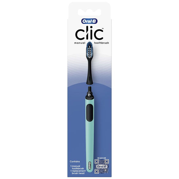 Oral-B Clic Manual Toothbrush with Replaceable Brush Head