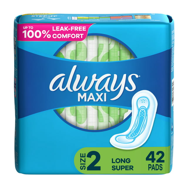 Always Maxi Pads Long Super 42ct – Locatel Health &amp; Wellness Online Store