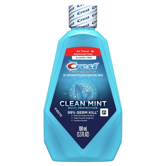 Crest Pro-Health Gum and Bacteria Guard Mouthwash, Alcohol Free