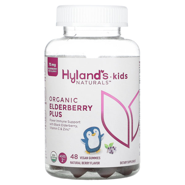 Hyland's Kids Organic Elderberry Plus Gummies 48ct