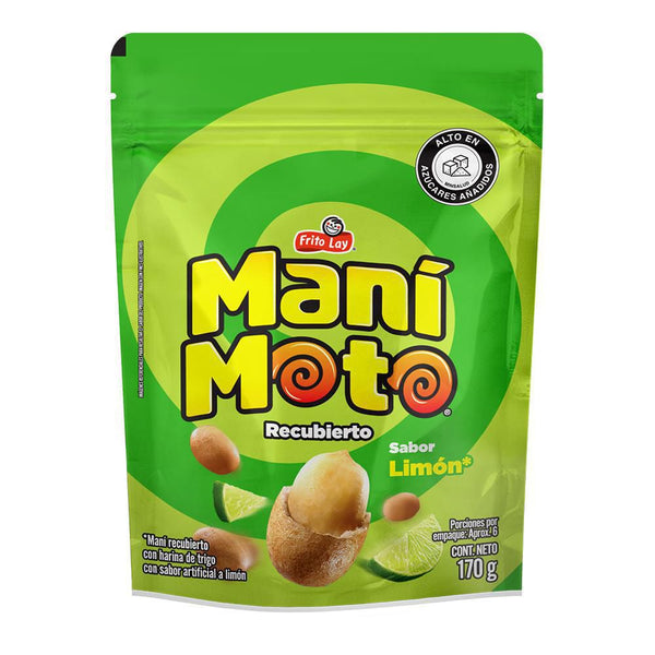 Frito Lay Mani Moto Sabor Limon 170Gr