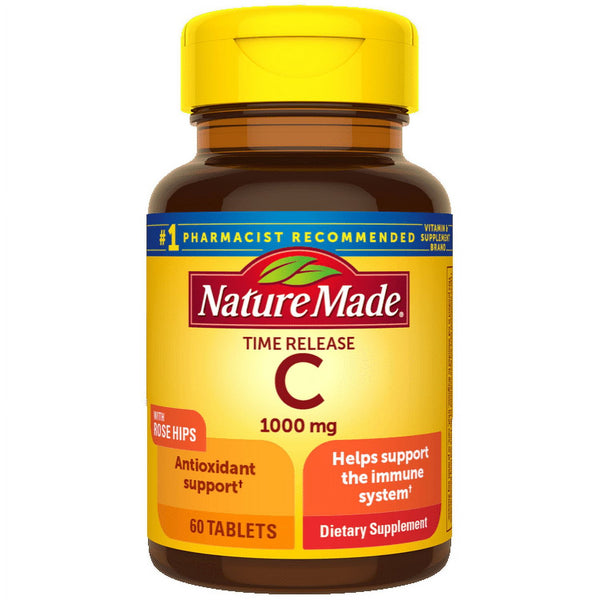 Nature Made Vitamin C 1000mg Tablets 60ct