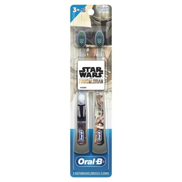 Oral-B Star Wars Mandalorian Toothbrushes 2ct