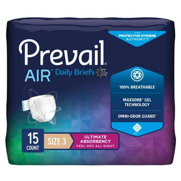 Prevail Breezers Adult Brief Size 3 16ct Pvbng-014