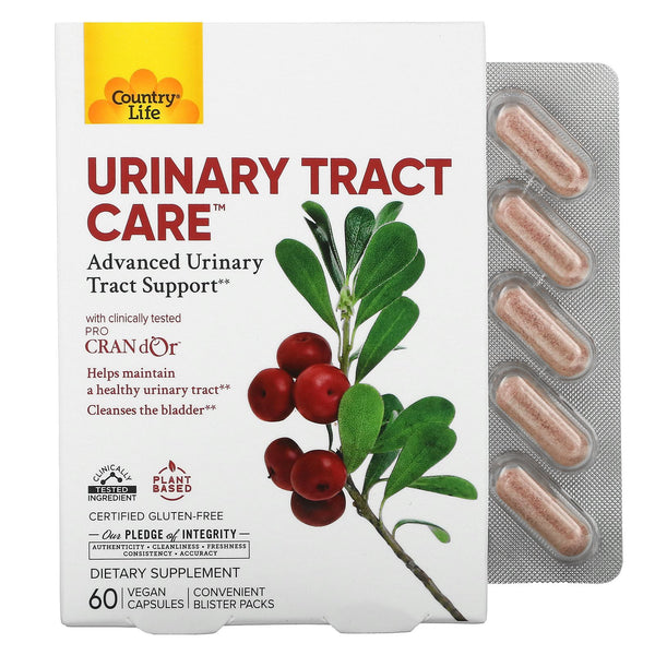 Country Life Urinary Tract Care Vegetable Capsules 60ct