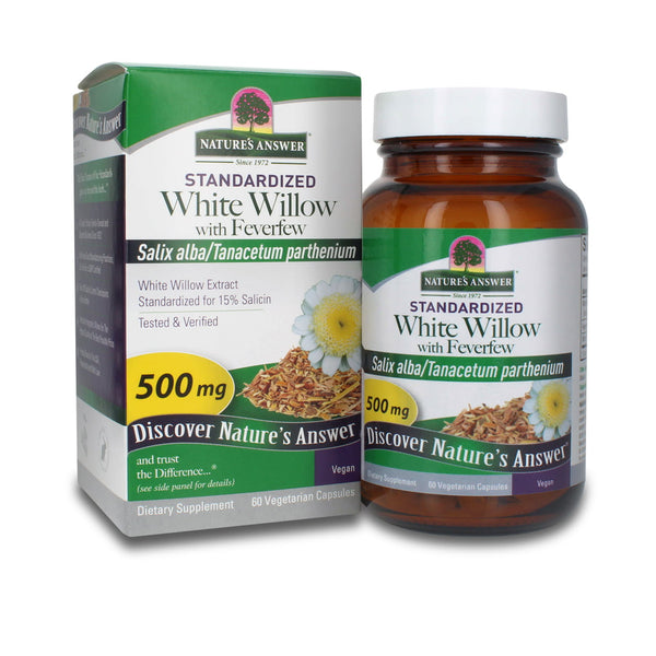 Nature's Answer White Willow Capsules 60ct