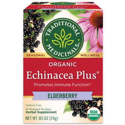 Traditional Medicinals Seasonal Teas Organic Echinacea 16 Tea Bags