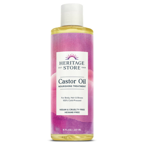Heritage Store Castor Oil , Body, Hair and Browns