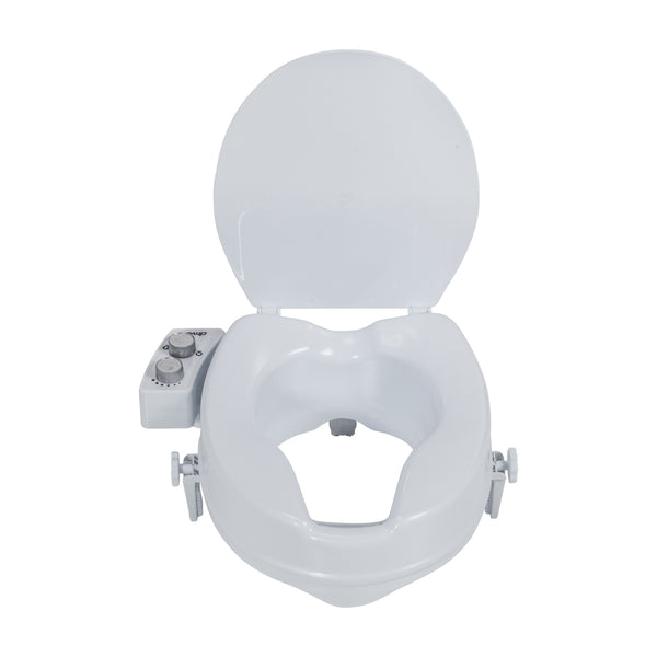 Drive Medical PreserveTech Raised Toilet Seat with Bidet, Ambient Water