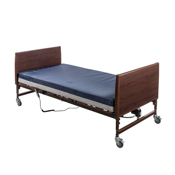 Drive Medical Lightweight Bariatric Full Electric Homecare Bed, 42" Width