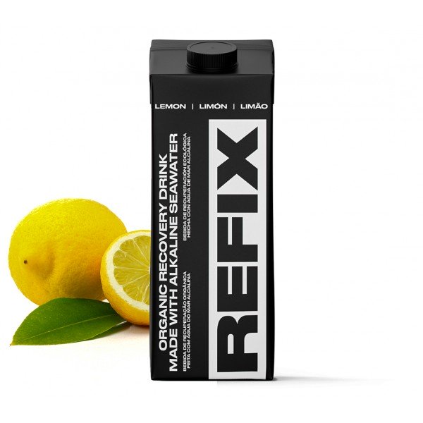 Refix Organic Recovery Drink Alkaline Lemon Tetrapack 250ml