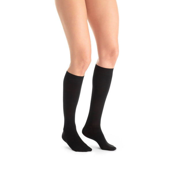 Jobst Ultrasheer Knee High 20-30 Med Black