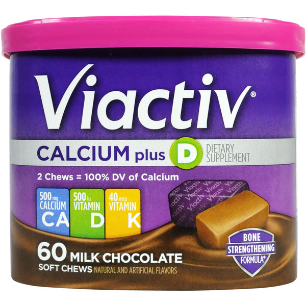 Viactiv Calcium Plus Chocolate Chewables