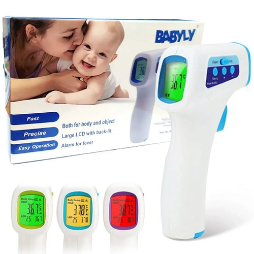 BABYLY Non-contact Infrared Thermometer. Forehead Type