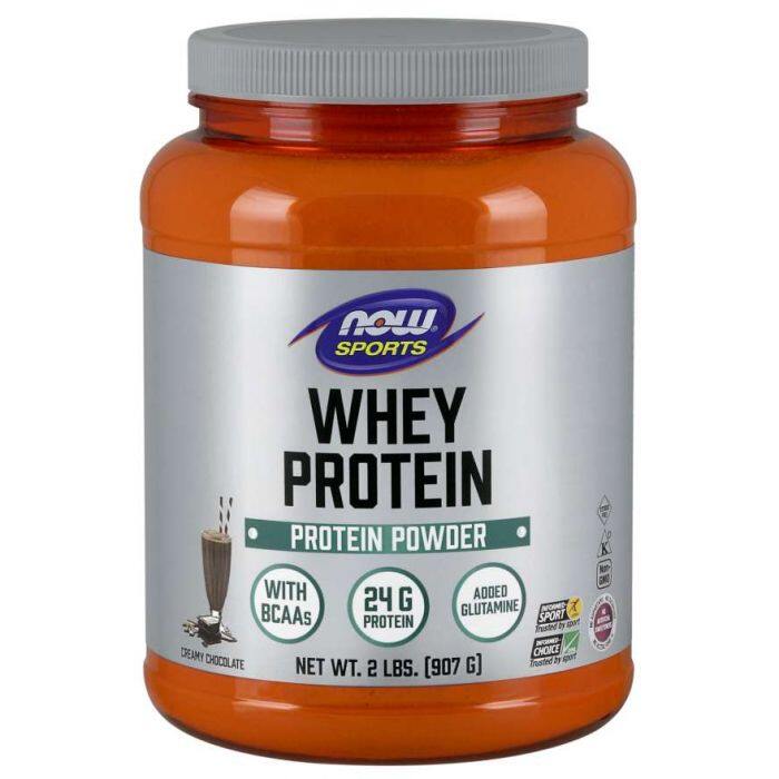 Now Sports Whey Protein Dutch Chocolate Powder 6 lbs.