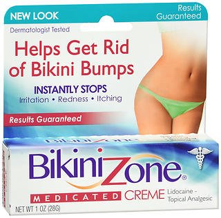 Bikini Zone Medicated Creme for Bikini Area 1 oz