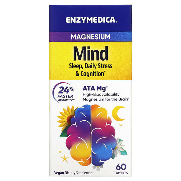 Enzymedica Magnesium Mind 60 Capsules