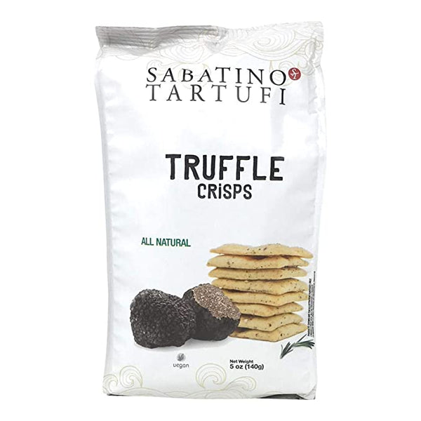 Sabatino Tartufi Truffle Crisps, All Natural, Artisan Truffle Cracker, 5oz