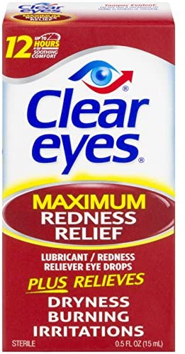 Clear Eyes Maximum Redness Relief Eye Drops 0.5 oz