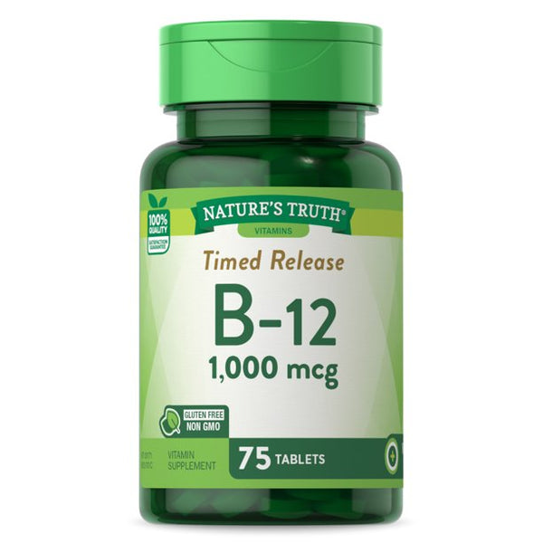 Nature's Truth B-12 Timed Release Tablets 75ct