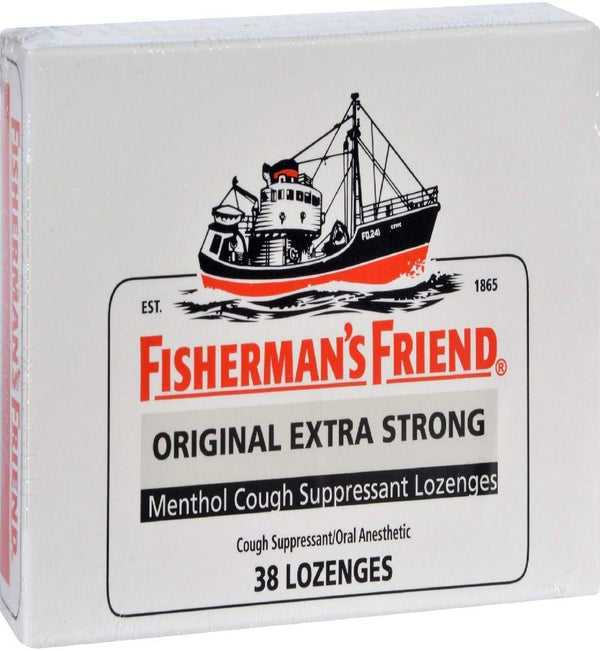 Fisherman's Friend, Lozenge Soothing Original Extra Strong, 38 Count
