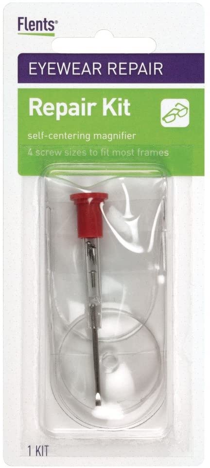 Magnifying Glass Eyeglass Repair Kit With Nuts Flents Eyewear Eye