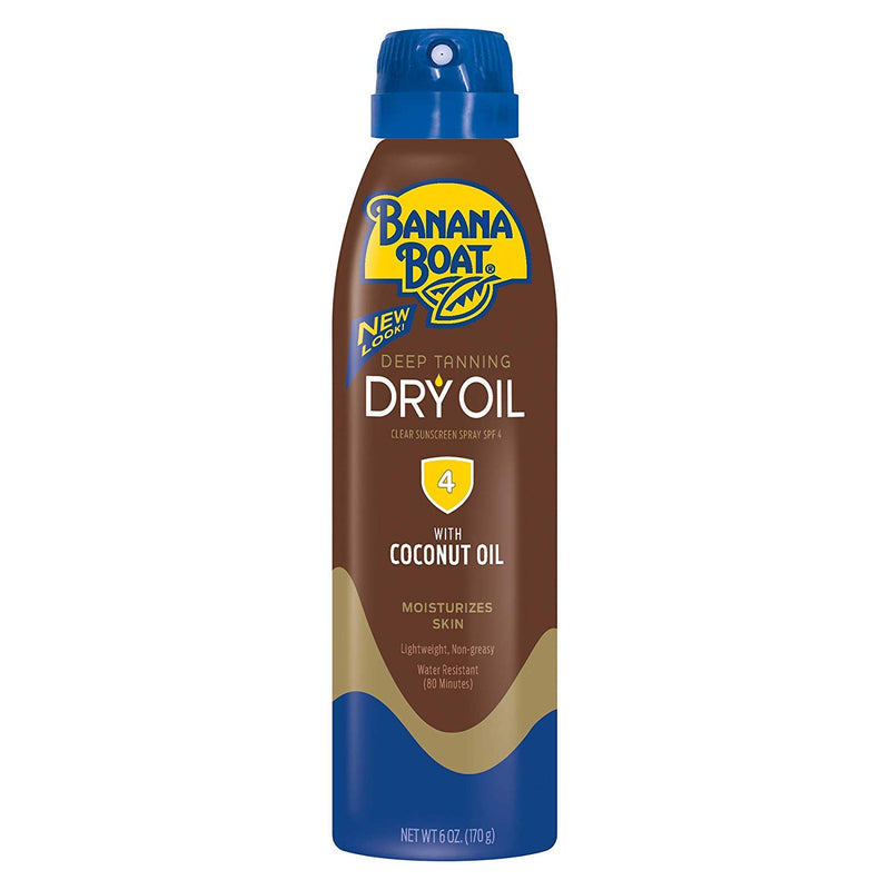 Banana Boat UltraMist Tanning Dry Oil Continuous Spray SPF 4