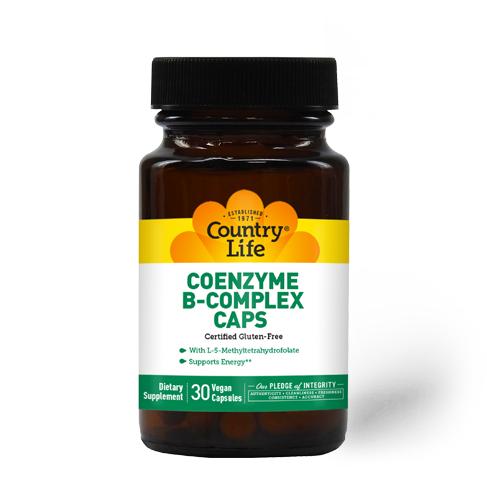 Country Life Coenzyme B-Complex 120 Vegetable Capsules