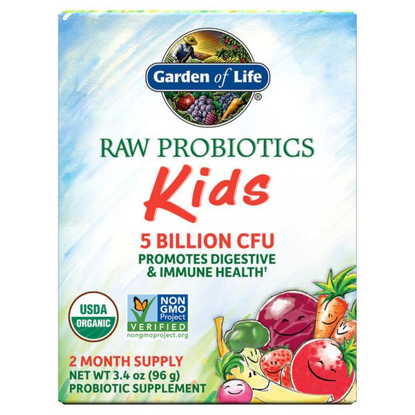 Garden of Life Raw Probiotics Kids Digestive Banana Powder