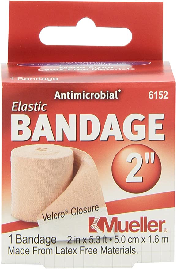 Mueller Bandage, Elastic, 2 Inch Wide