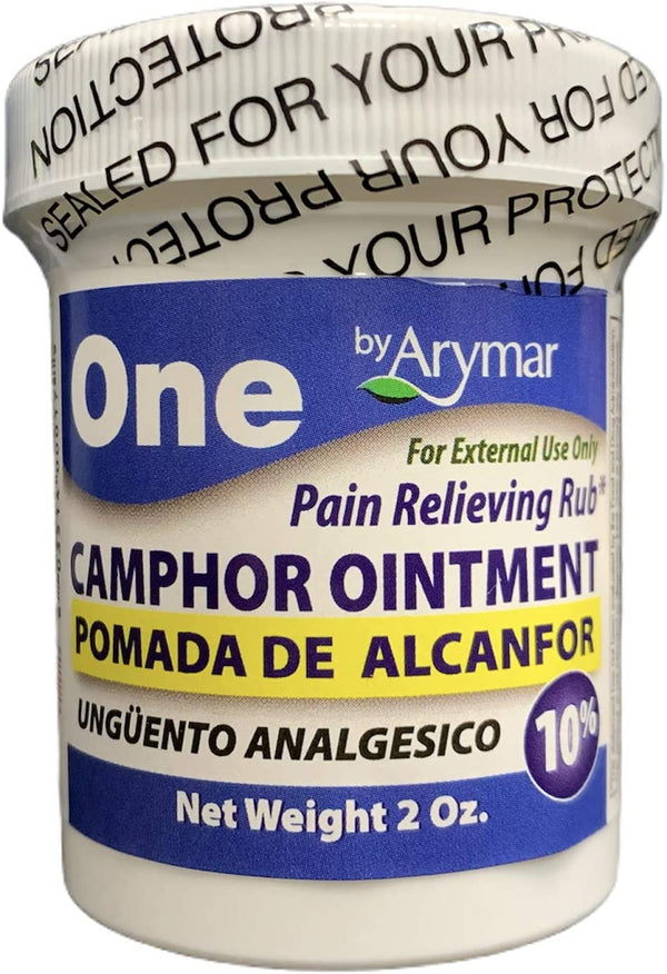 Arymar Camphor Ointment 10% 2 oz