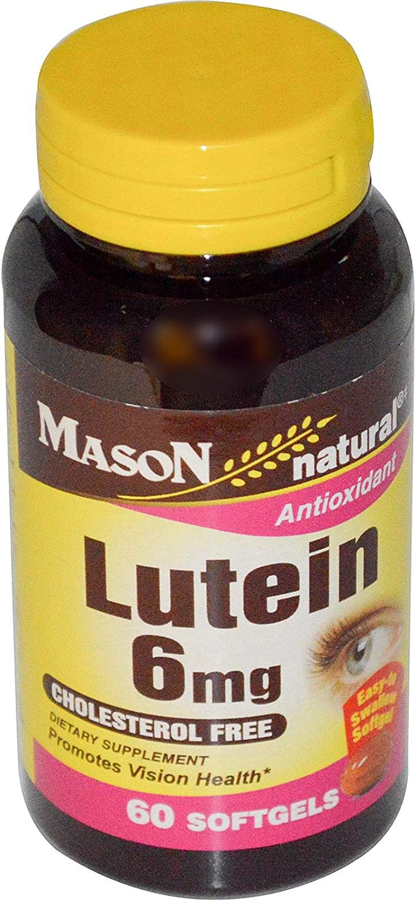 Mason Natural Lutein 6 Mg 60 Softgels