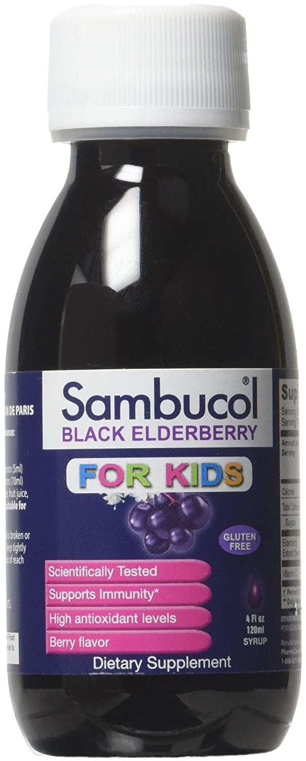 Sambucol Black Elderberry Kids, 4 Oz
