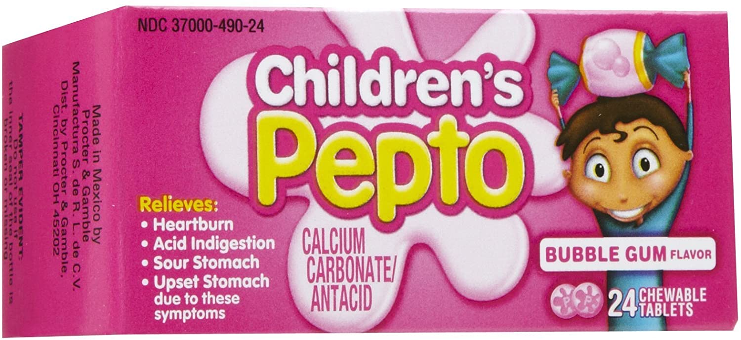 Pepto Bismol Pepto Children's Chewable Tablets Locatel Health & Wellness Online Store