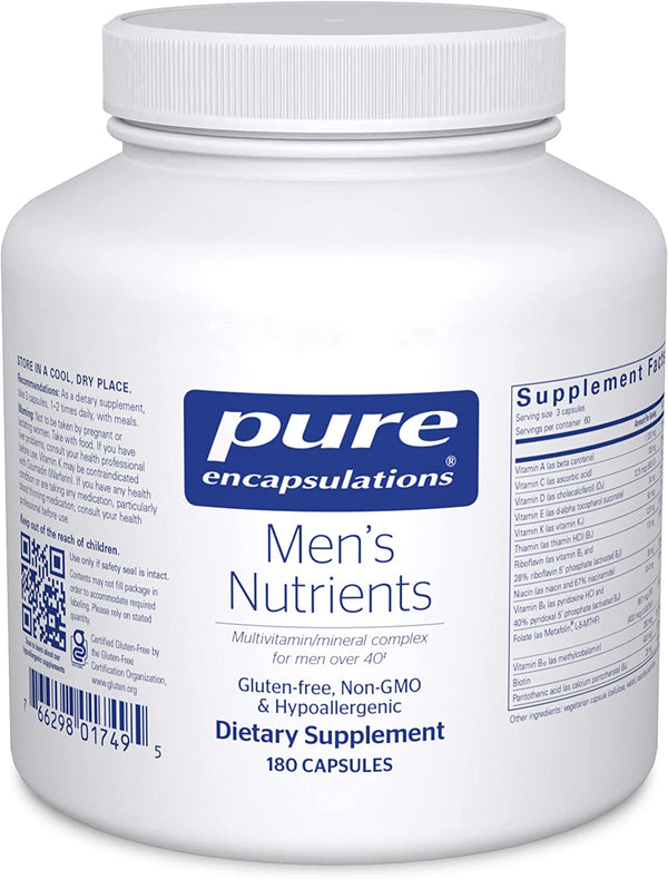 Pure Encapsulations Men'S Nutrients 180 Capsules