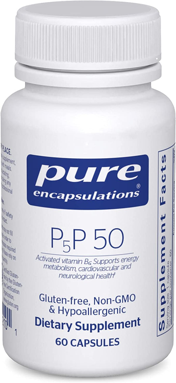 Pure Encapsulations P5P 50 60 Capsules