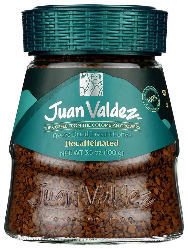 Juan Valdez Decaffeinated Instant Freeze Coffee 3.5 oz