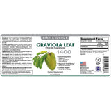 Planet Source Graviola Leaf 60 Vegetable Capsules