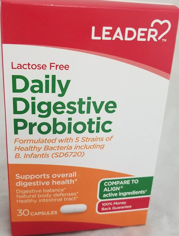 Leader Daily Digestive Probiotic Capsules