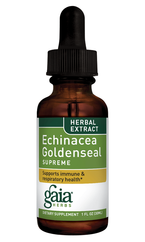 Gaia Herbs Echinacea Goldenseal Supreme 1 Fl Oz