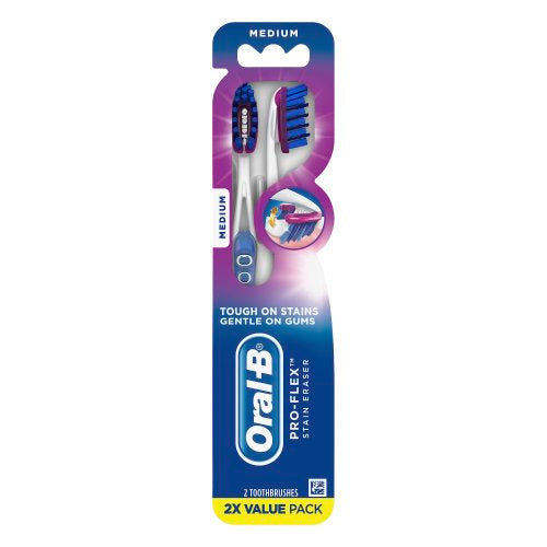 Oral-B 2x Value Pack Medium Toothbrushes